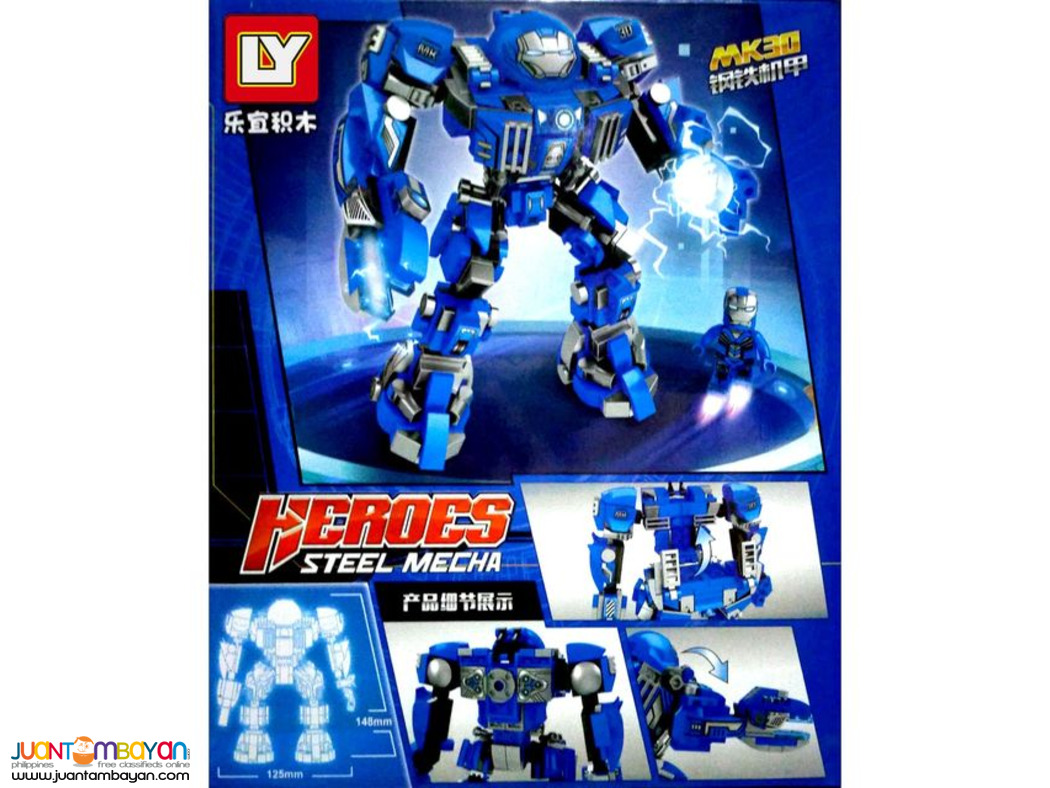 YL™ 76021A-D Heroes Steel Mecha Iron Man