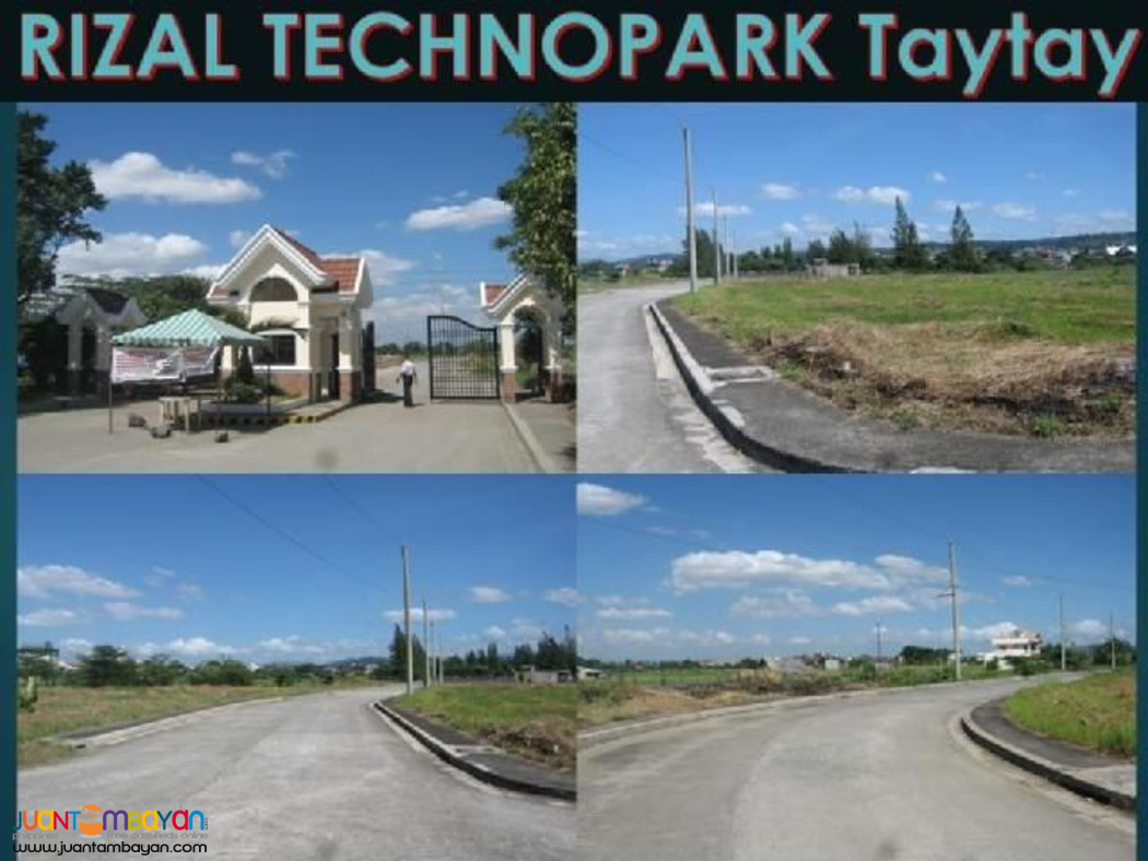 High-end Industrial/Commercial  Lot Rizal Technopark taytay Rizal