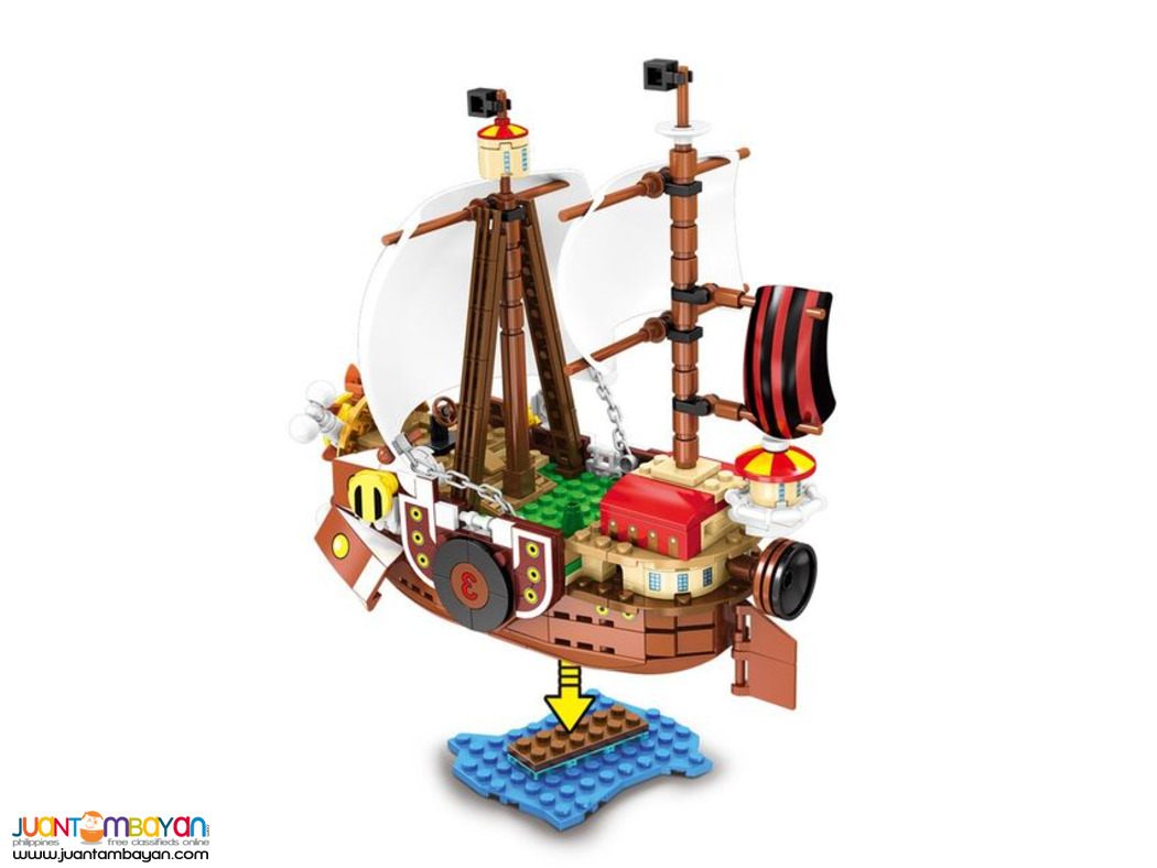 SY™ 6299 One Piece Sunny Pirate Ship Monkey