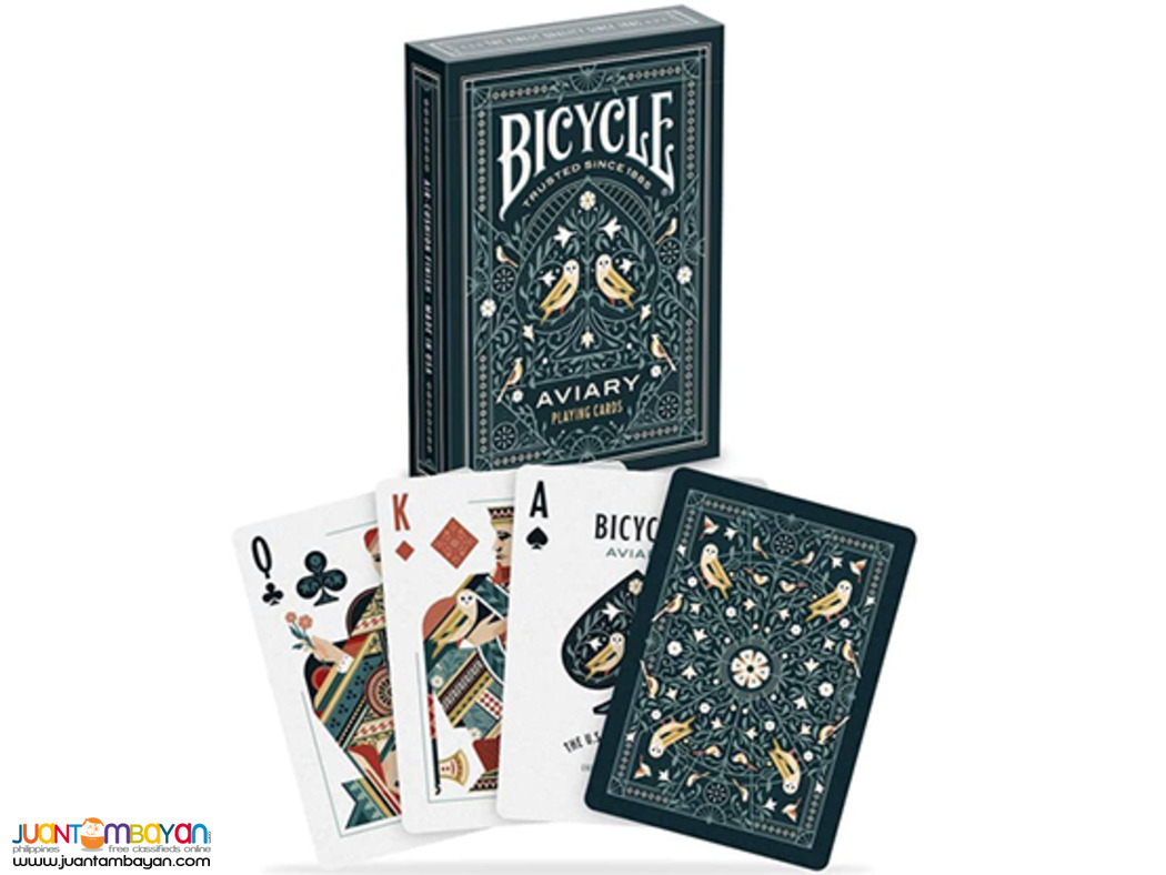 Bicycle Aviary Playing Cards