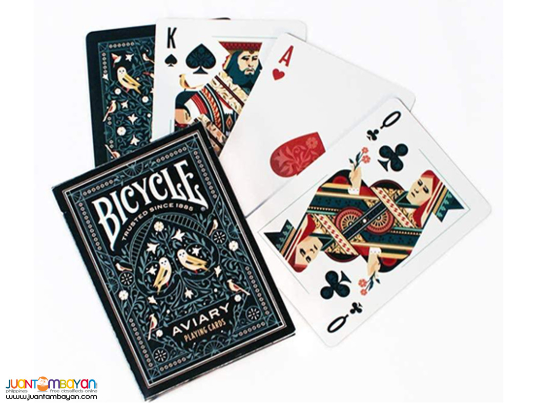 Bicycle Aviary Playing Cards