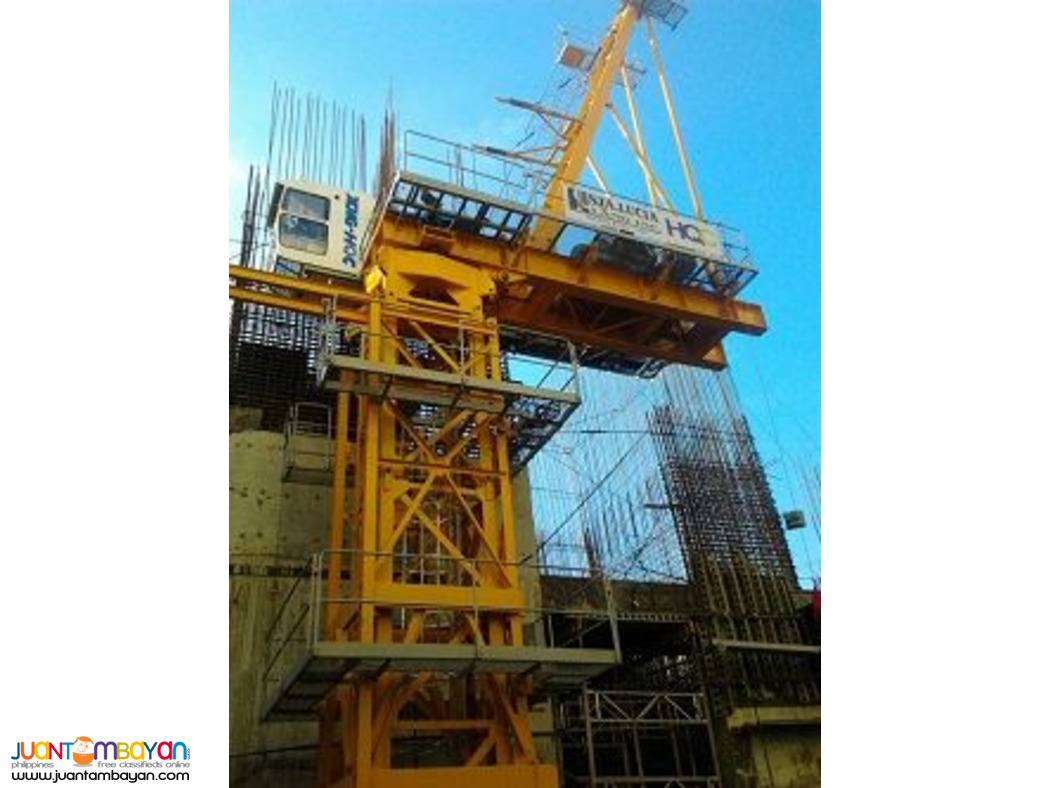 TOWER CRANE (Hammerhead and Luffing Crane)