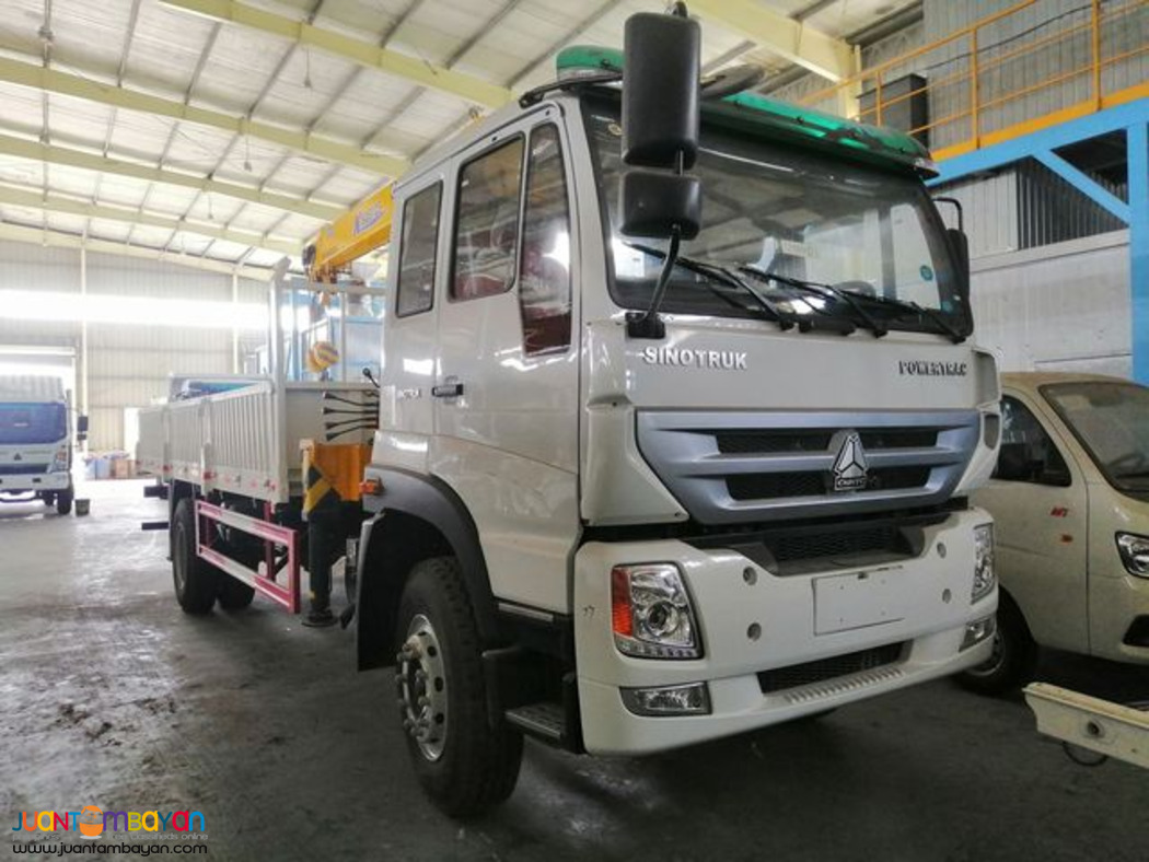 HOMAN H5 6W BOOM TRUCK,EURO 4,  220HP Euro 4 (5 TONS)