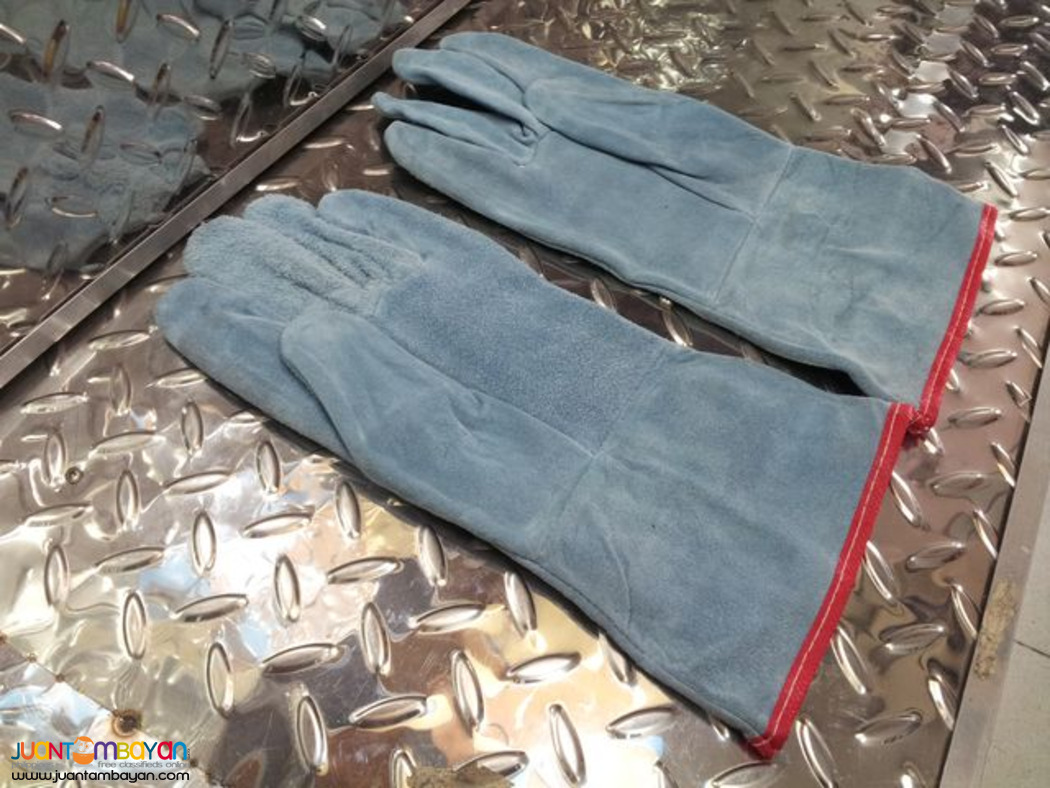 Welding gloves leather