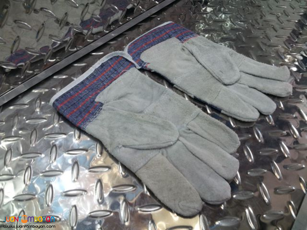 Welding gloves leather