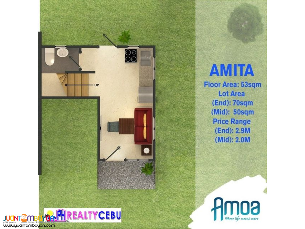 AMOA SUBDIVISION - HOUSE FOR SALE (AMITA) IN COMPOSTELA, CEBU