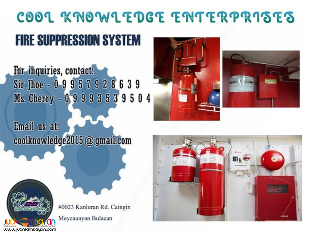 Fire suppression System Supply and Installation Bulacan