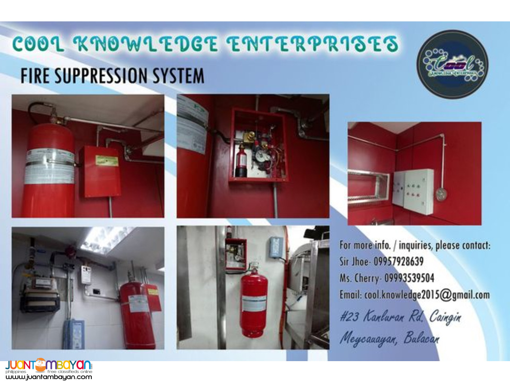 Fire suppression System Supply and Installation Bulacan