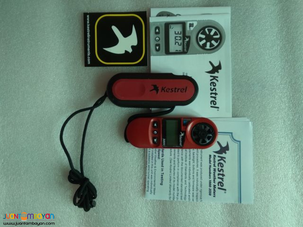 Kestrel 3000, Anemometer, Pocket Weather Meter, Environment Meter