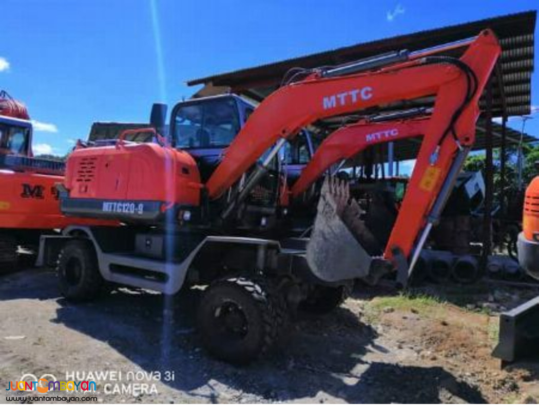 MTTC 120-9S WHEEL BACKHOE 0.35CBM 