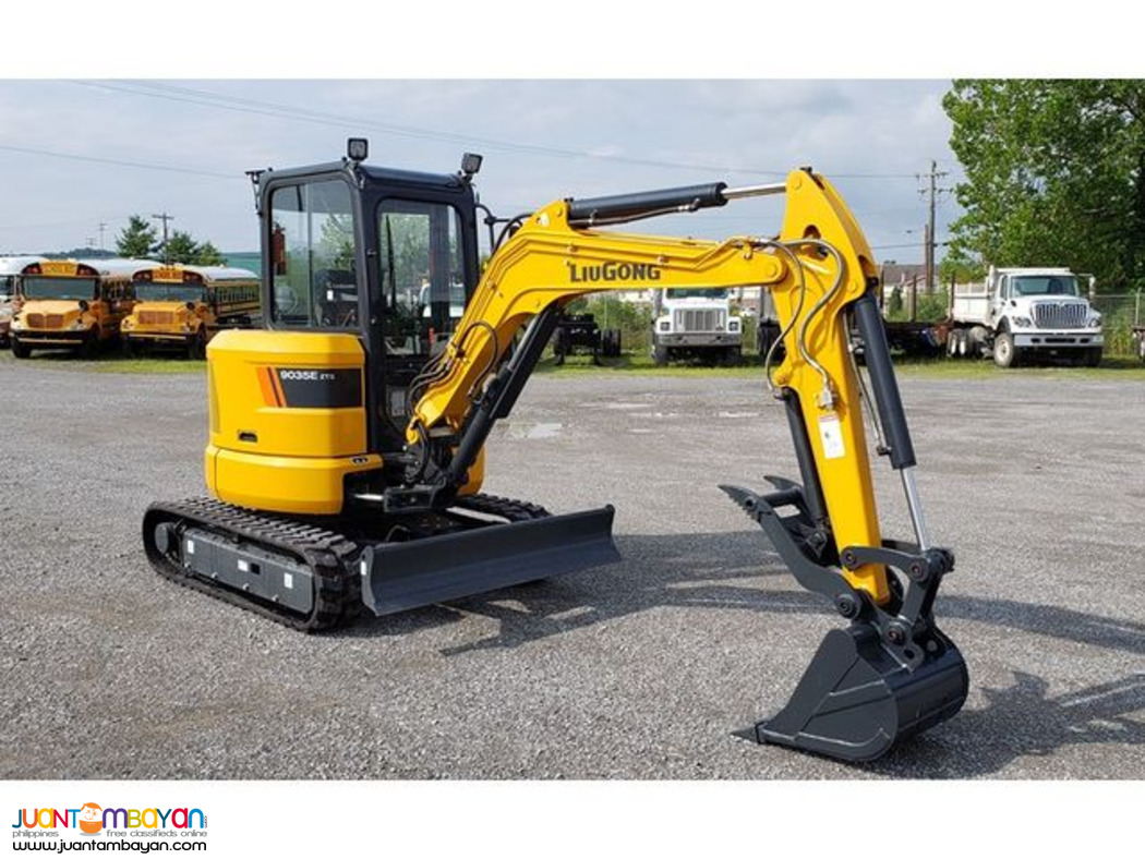 liugong 9035-e mini backhoe dozer