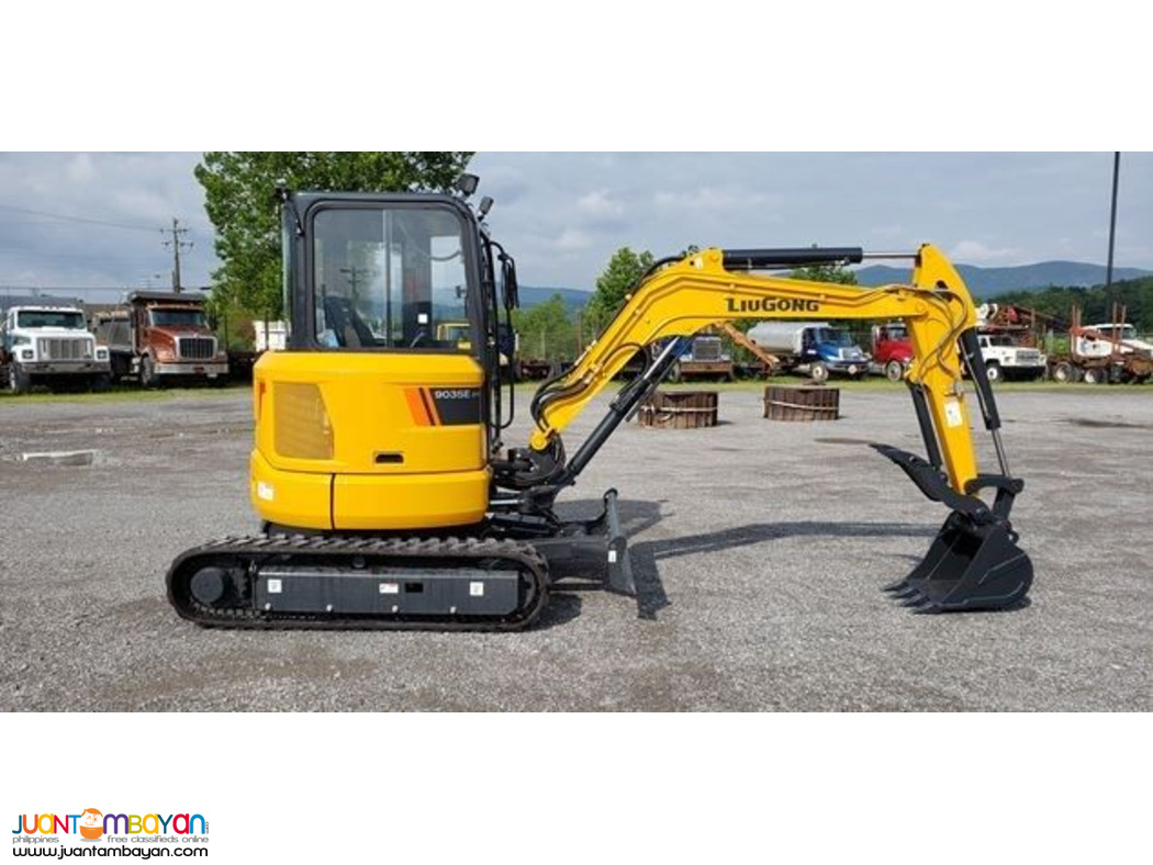 liugong 9035-e mini backhoe dozer