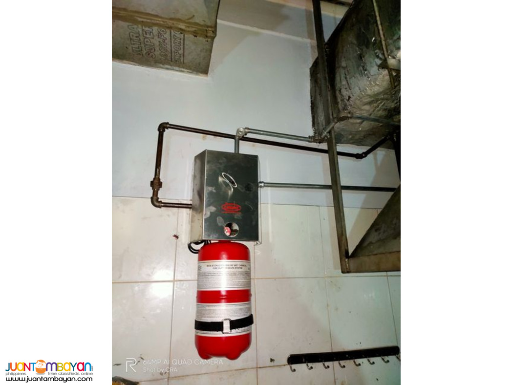 kitchen fire suppression system supply and installation