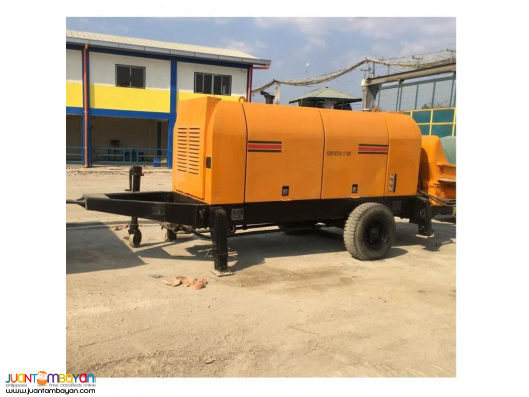 HBTS-60 TRAILER MOUNTED CONCRETE PUMP