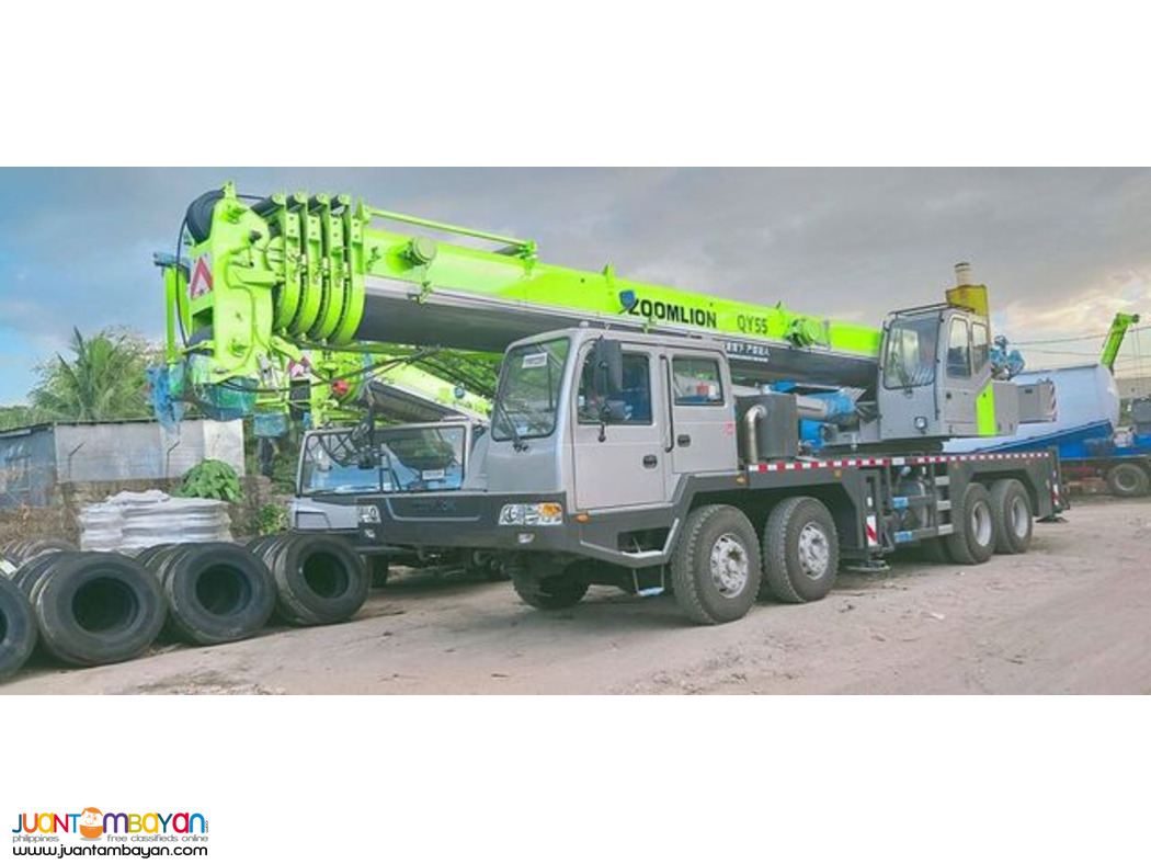 ZOOMLION QY25KII & QY55 TRUCK CRANE