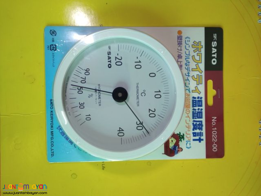 Thermohygrometer, Analog ThermoHygrometer, Dial Hygrometer