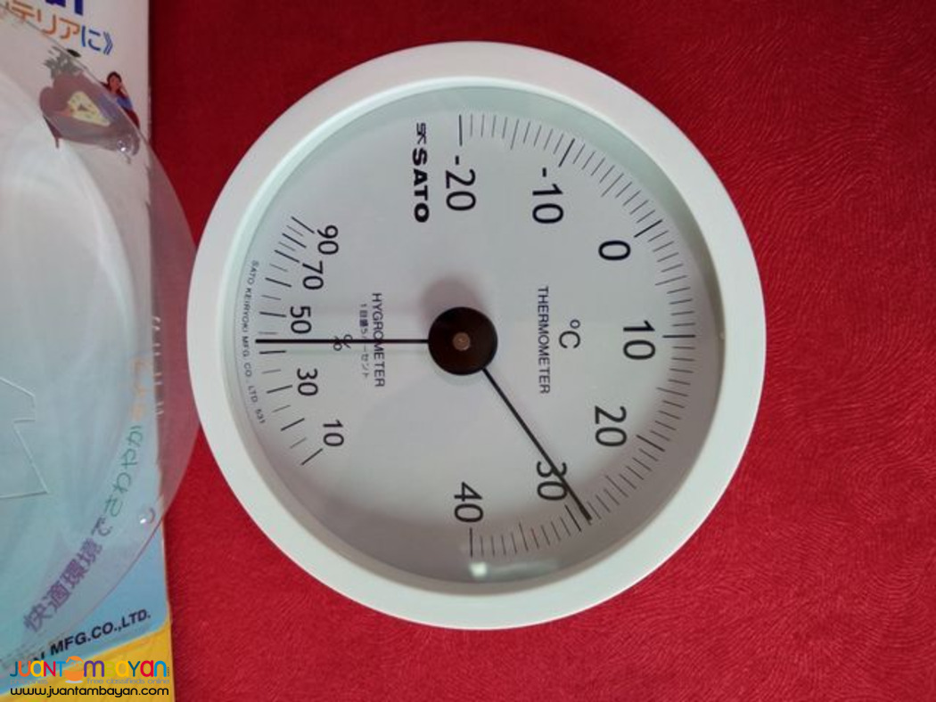 Thermohygrometer, Analog ThermoHygrometer, Dial Hygrometer