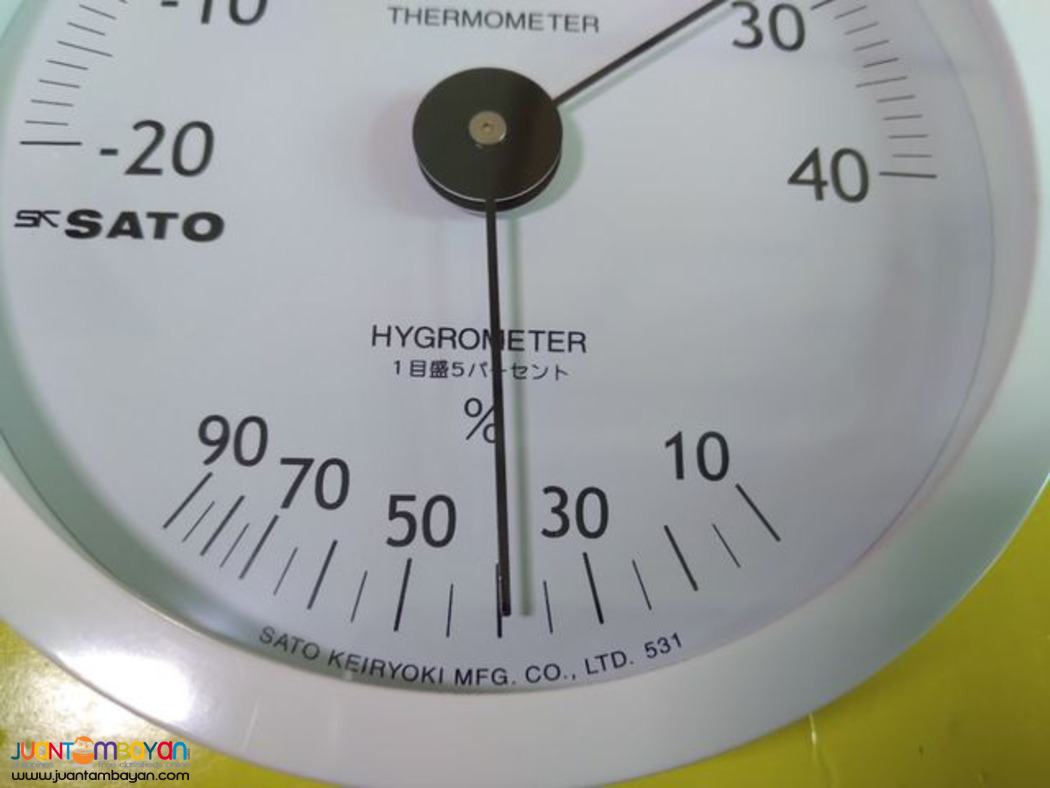 Thermohygrometer, Analog ThermoHygrometer, Dial Hygrometer