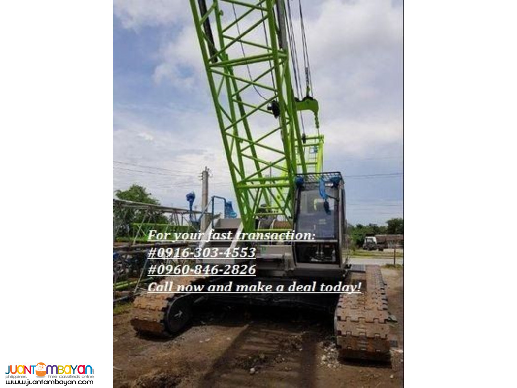 - zoomlion 55 tons LATTICE CRAWLER CRANE