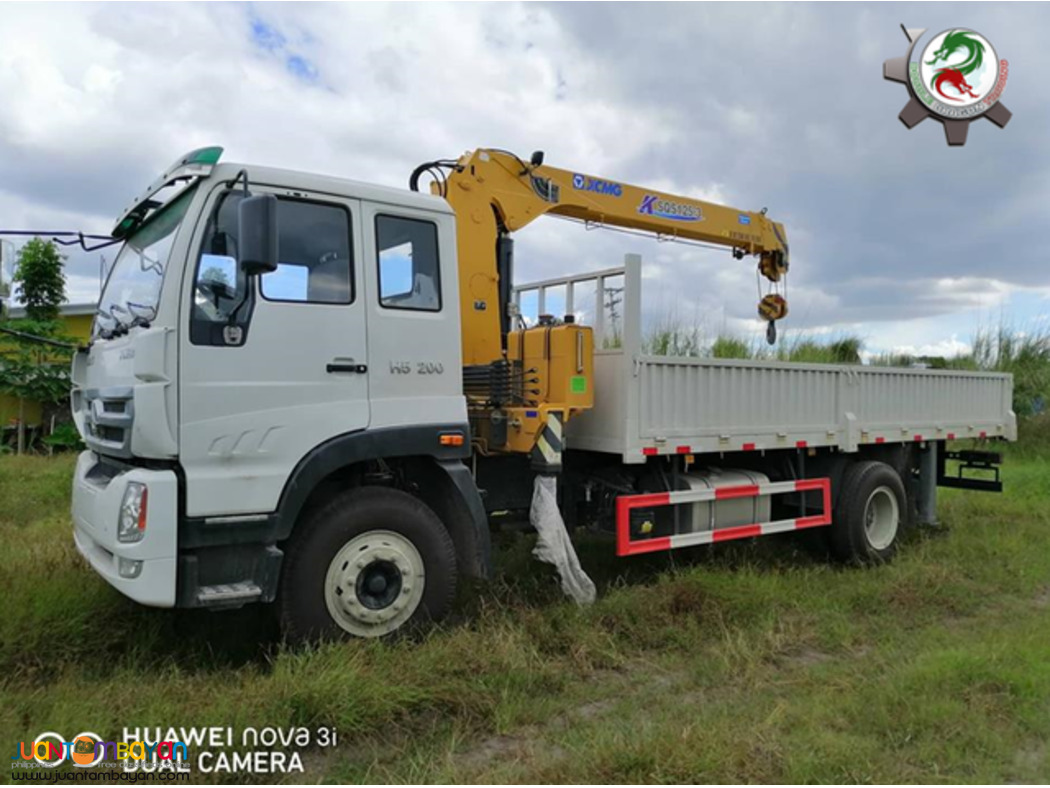 HOMAN 6 WHEELER BOOM TRUCK 5TONS 