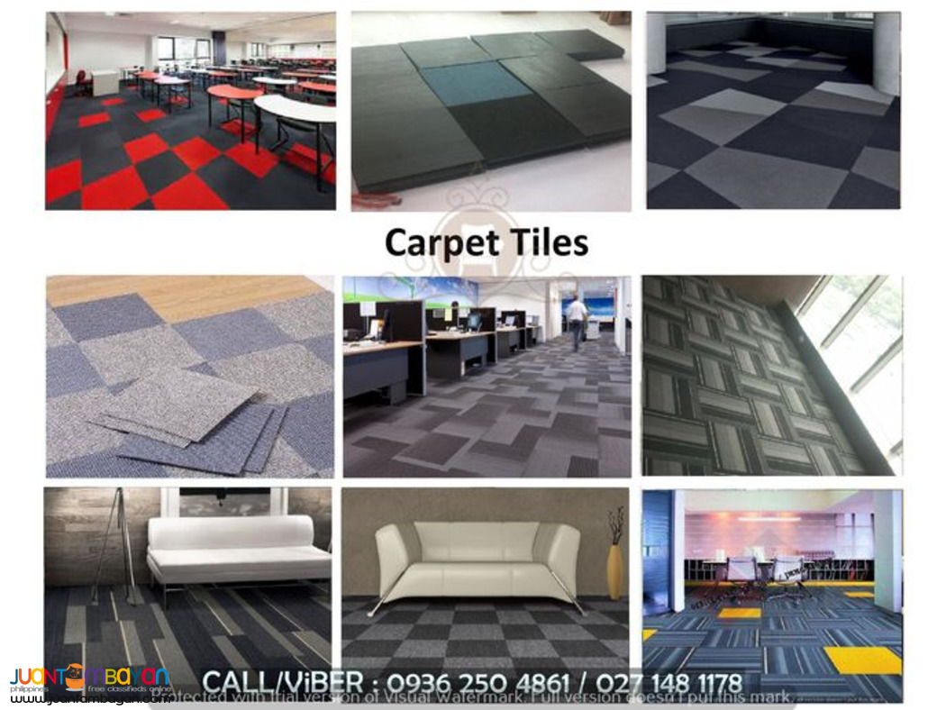 CARPET TILES 50x50 sqm / FACTORY PRICE