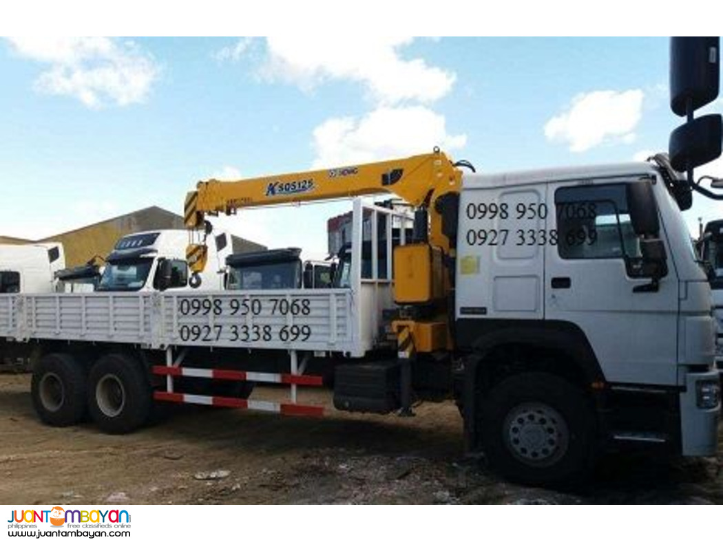 255. Howo a7 10 tons boom truck