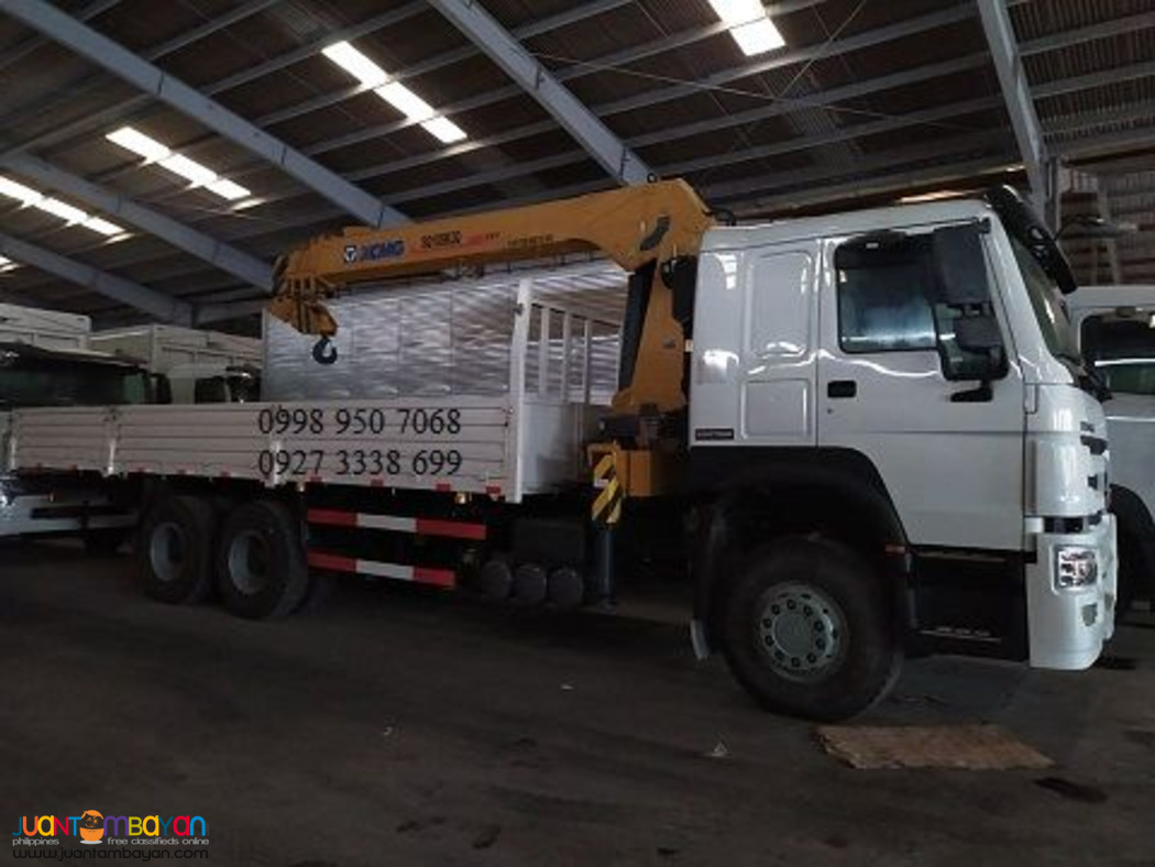 255. Howo a7 10 tons boom truck