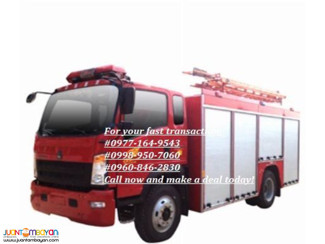 0.0 FIRE TRUCK SINOTRUCK H5 4X2 6CUBIC