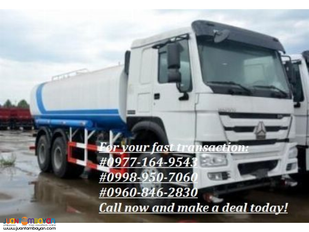 11. HOWO A7 20KL WATER TRUCK