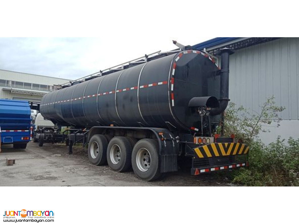 ASPHALT TANK TRAILER CIMC 35KL TRI AXLE 