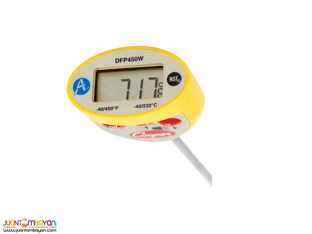 Cooper-Atkins, Digital Waterproof Thermometer with Alarm