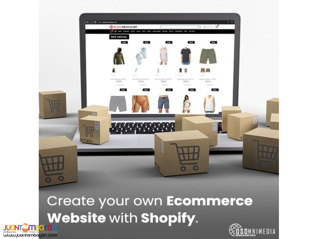 CREATE YOUR OWN ECOMMERCE WEBSITE WITH SHOPIFY