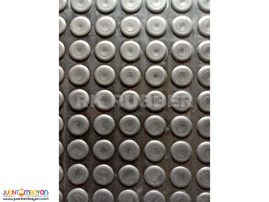 ROUND STUD RUBBER MATTING BY RK RUBBER PHILIPPINES