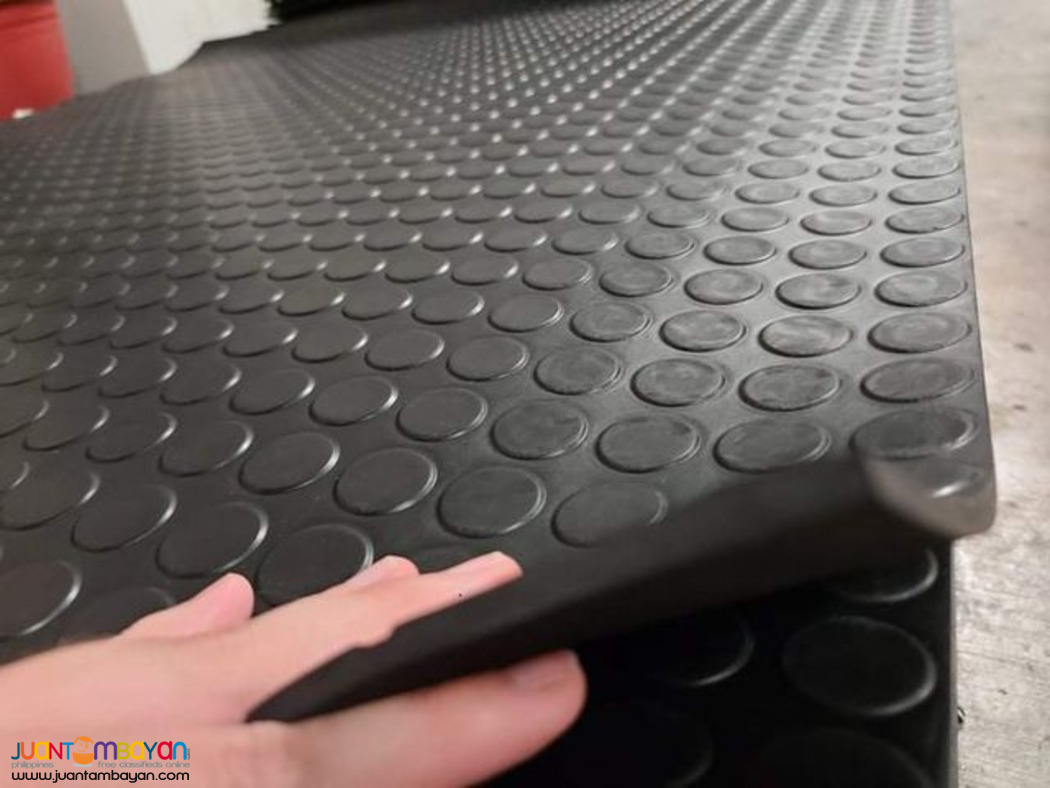 ROUND STUD RUBBER MATTING BY RK RUBBER PHILIPPINES