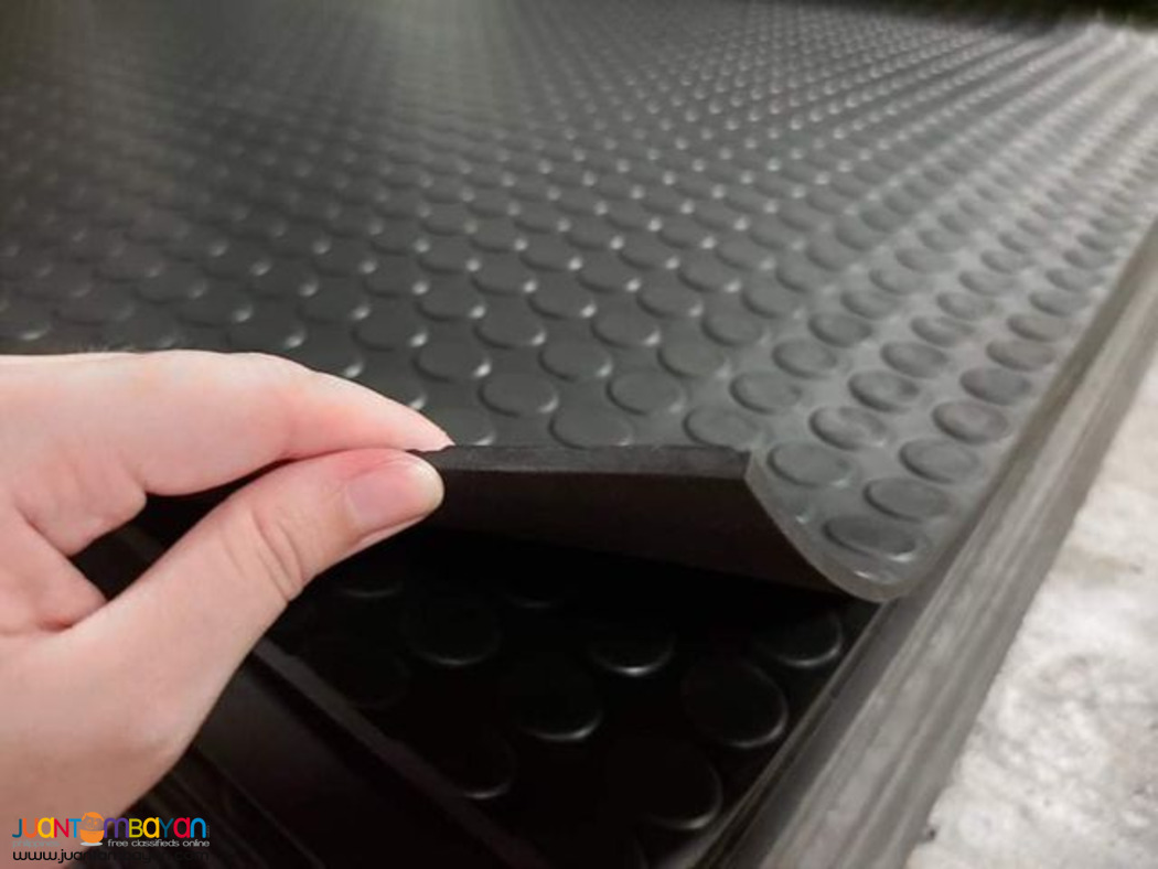 ROUND STUD RUBBER MATTING BY RK RUBBER PHILIPPINES