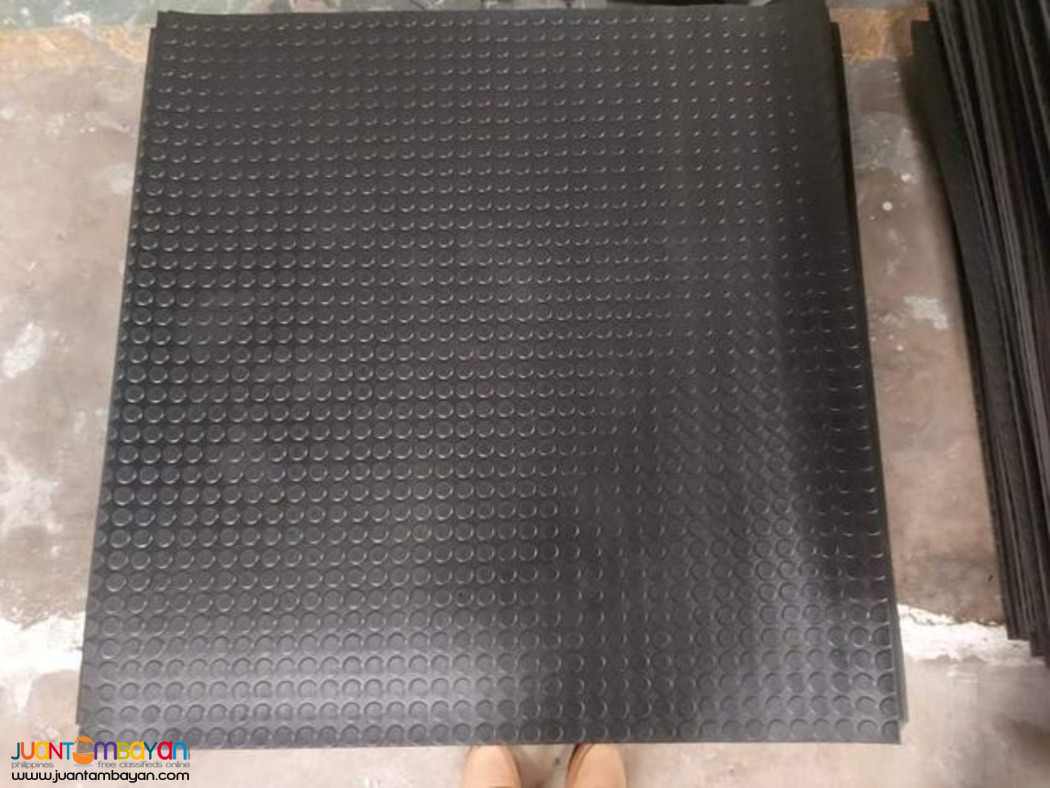 ROUND STUD RUBBER MATTING BY RK RUBBER PHILIPPINES