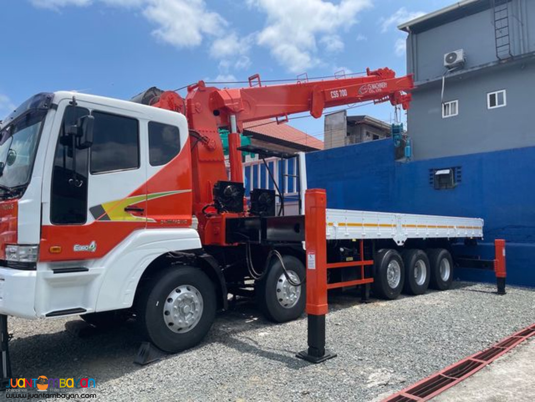 Euro4 19 tons boom truck for sale