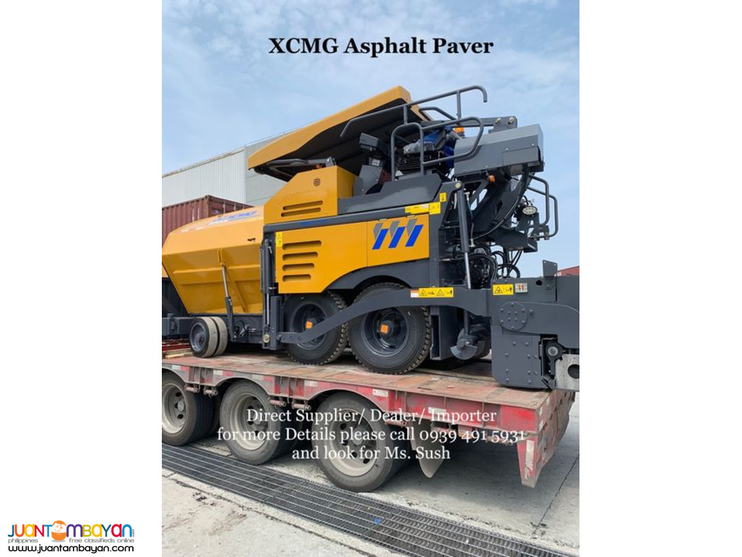 xcmg asphalt paver wheel type