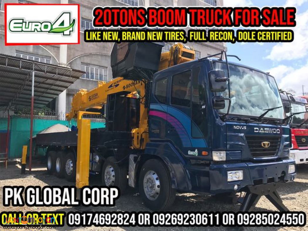 BOOM TRUCK 20 TONS