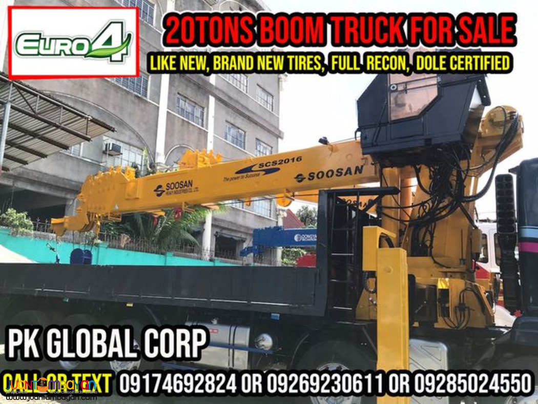 BOOM TRUCK 20 TONS