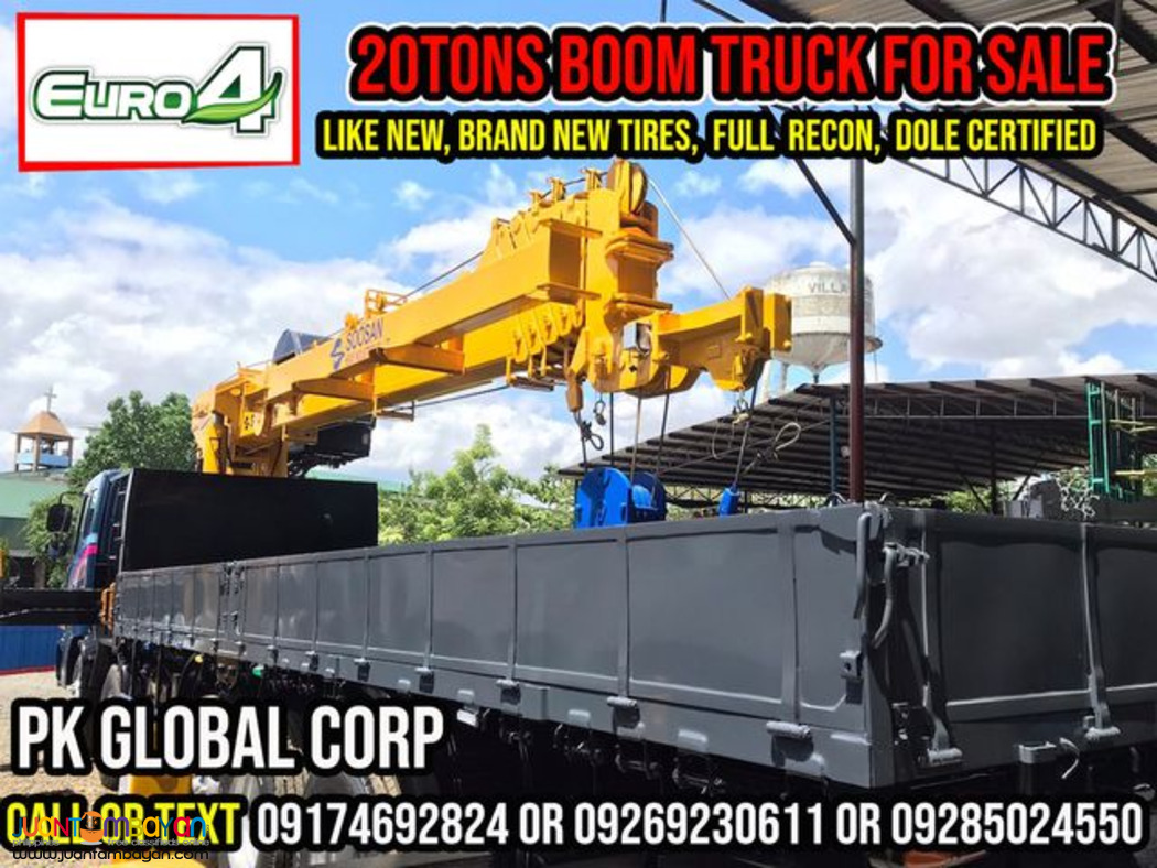 BOOM TRUCK 20 TONS