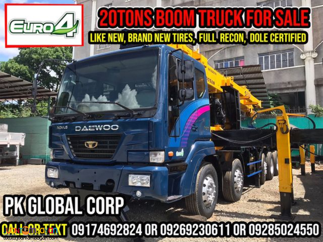 BOOM TRUCK 20 TONS