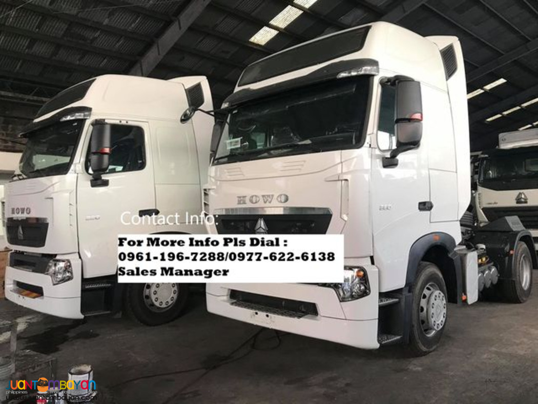 Sinotruk Howo T7 Tractor Head 6Wheeler 380Hp Euro4