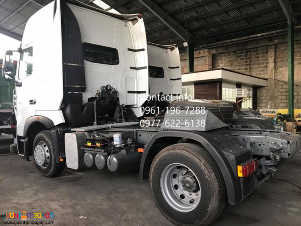 Sinotruk Howo T7 Tractor Head 6Wheeler 380Hp Euro4