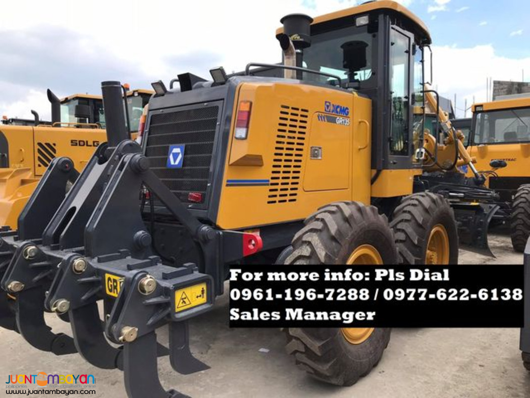 Motor Grader 12Ft Blade With Ripper Cummins Engine XCMG GR135  