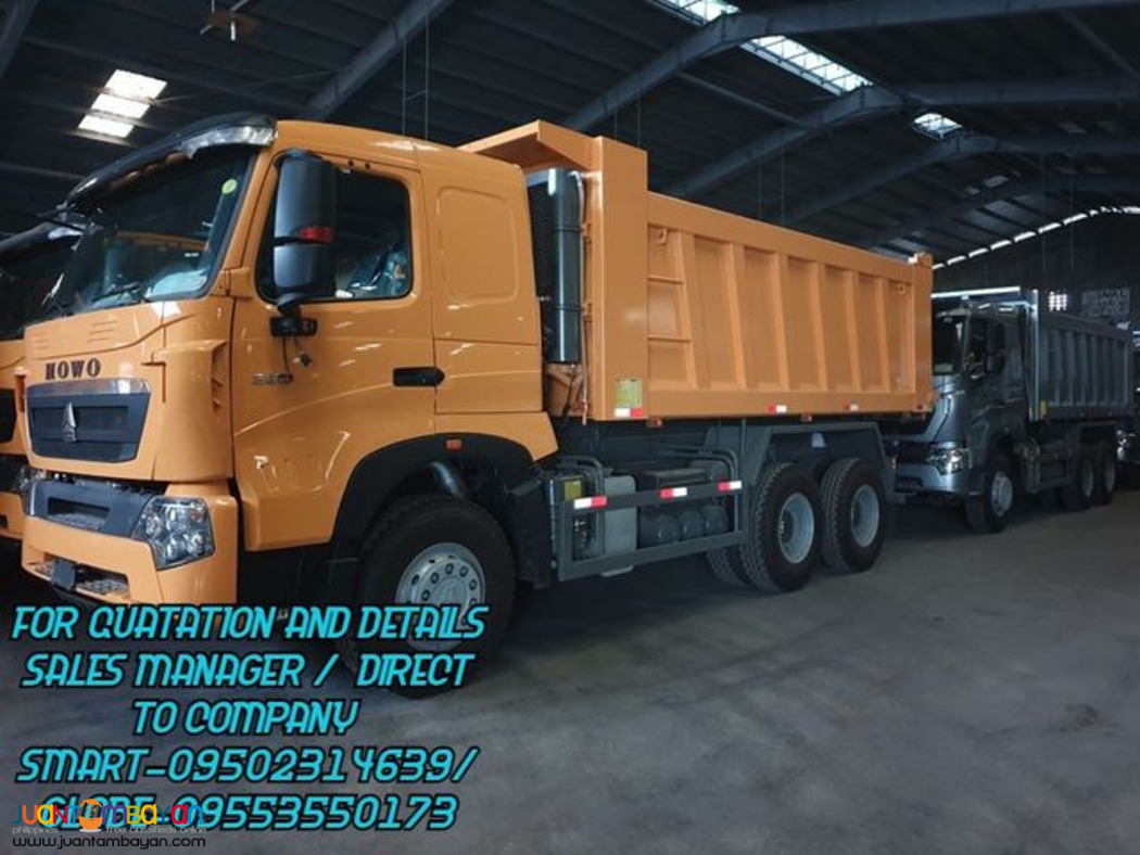 howo a7 dump truck .10w, 6x4, euro 4, 380hp, 20cbm