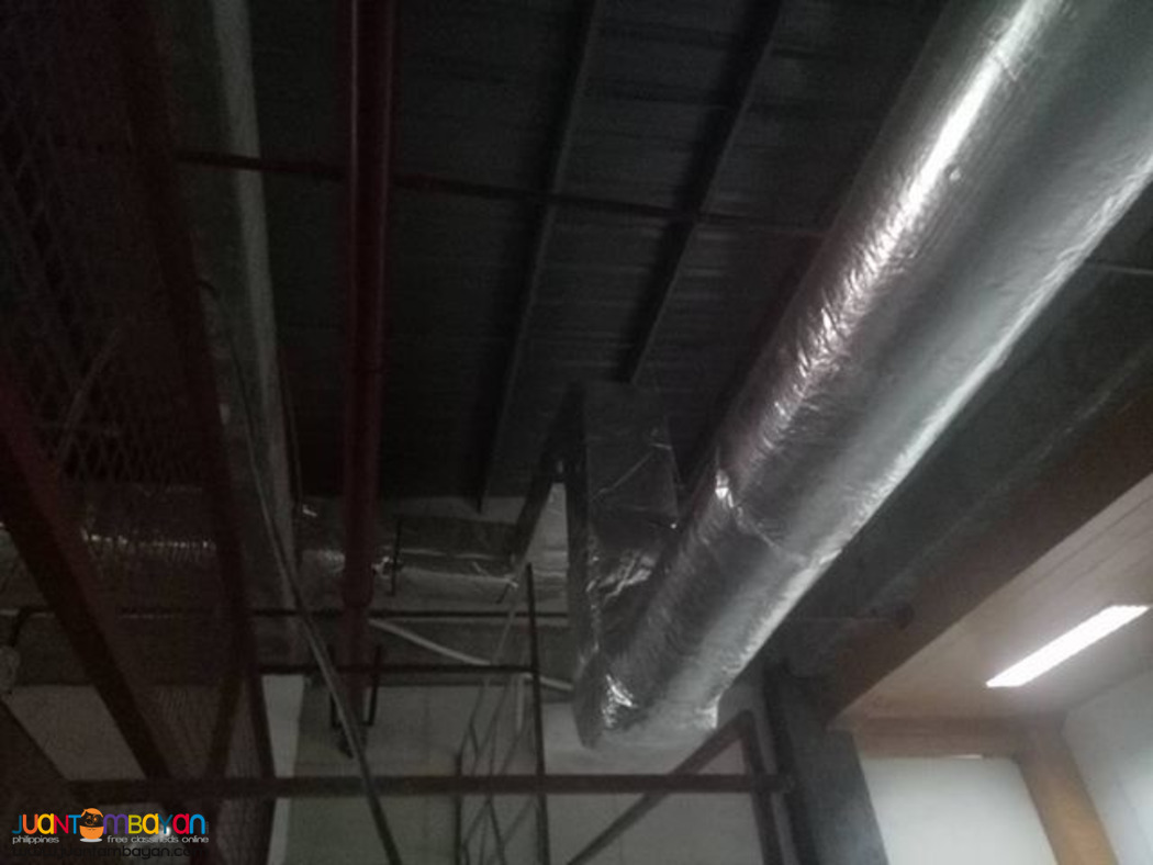 exhaust and fresh Air duct installation(Spiral Duct/Fittings)