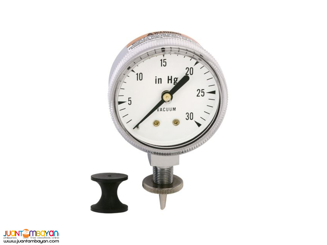 Canners Gauge, Canners Vacuum Gauge, Vacuum Gauge