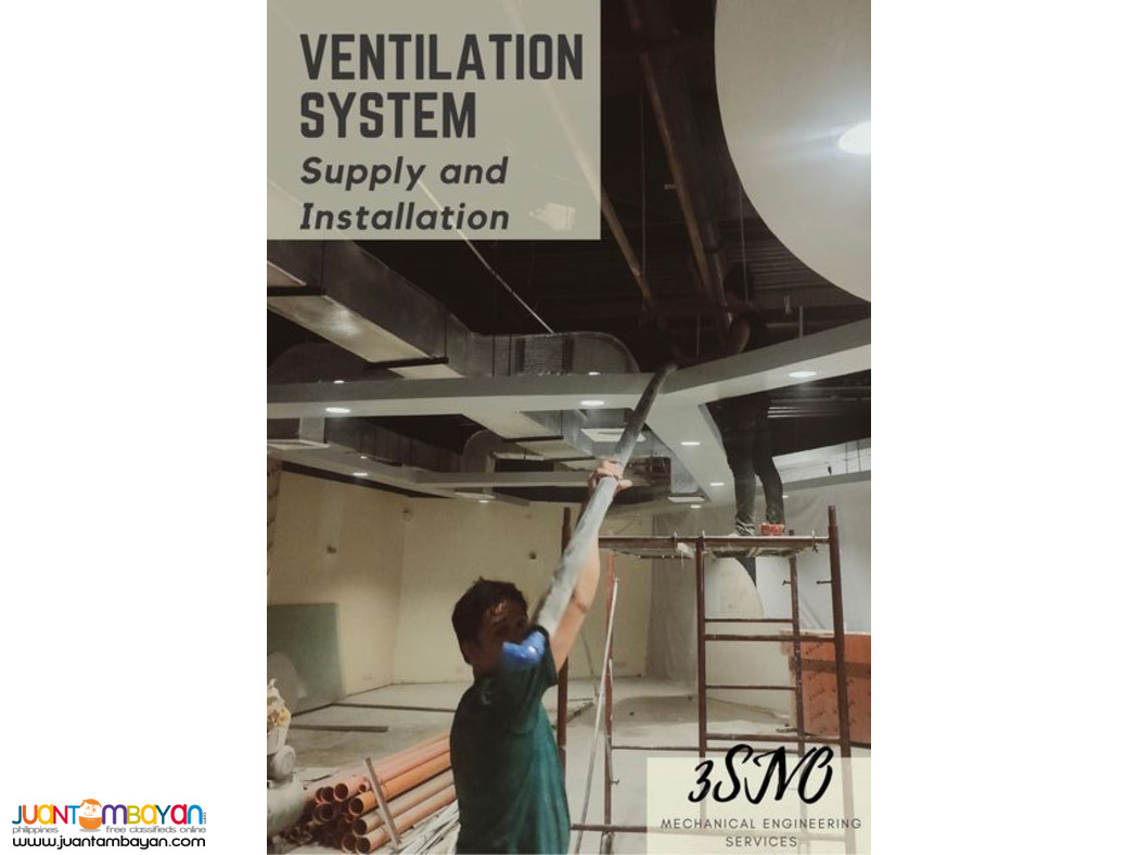 VENTILATION SYSTEM- HVAC SYSTEM SUPPLY INSTALLATION