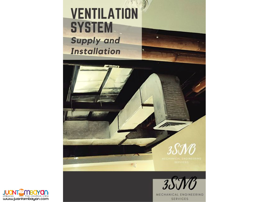 VENTILATION SYSTEM- HVAC SYSTEM SUPPLY INSTALLATION